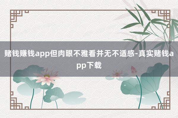 赌钱赚钱app但肉眼不雅看并无不适感-真实赌钱app下载